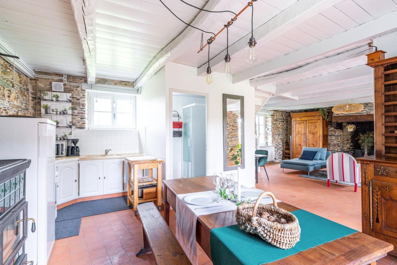 La Villauvert - Cottage Saint-Martin-sur-Oust Exteriér fotografie