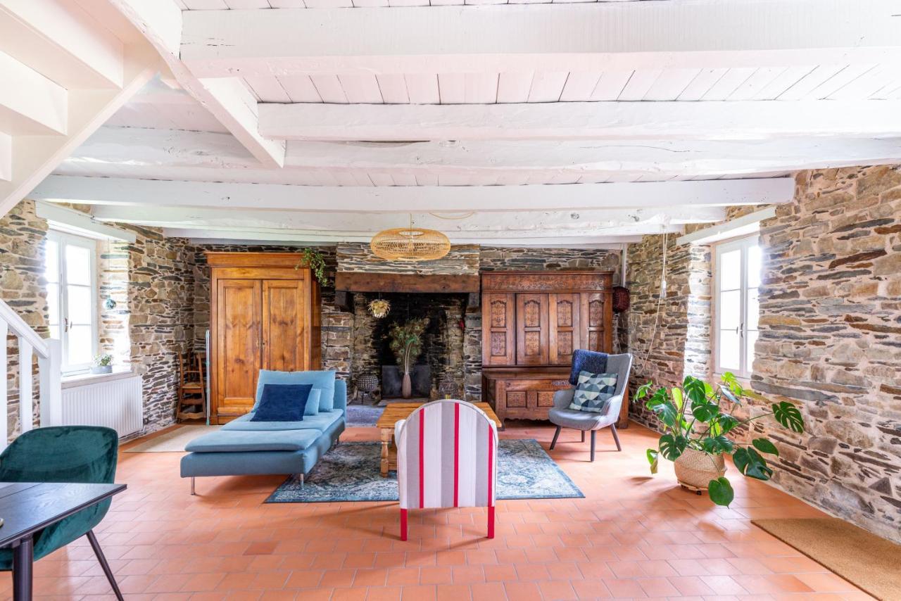 La Villauvert - Cottage Saint-Martin-sur-Oust Exteriér fotografie